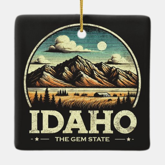 Idaho Keramikornament (Rückseite)