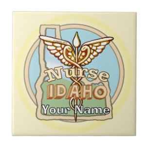 Idaho Krankenschwester Caduceus Kachel