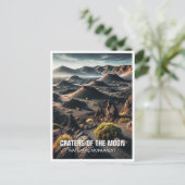 Idaho Krater des Mondmonds Postkarte (Stehend Vorderseite)