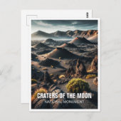 Idaho Krater des Mondmonds Postkarte (Vorne/Hinten)
