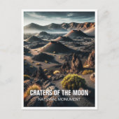 Idaho Krater des Mondmonds Postkarte (Vorderseite)