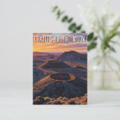 Idaho Krater des Mondmonds Postkarte (Stehend Vorderseite)