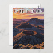 Idaho Krater des Mondmonds Postkarte (Vorne/Hinten)