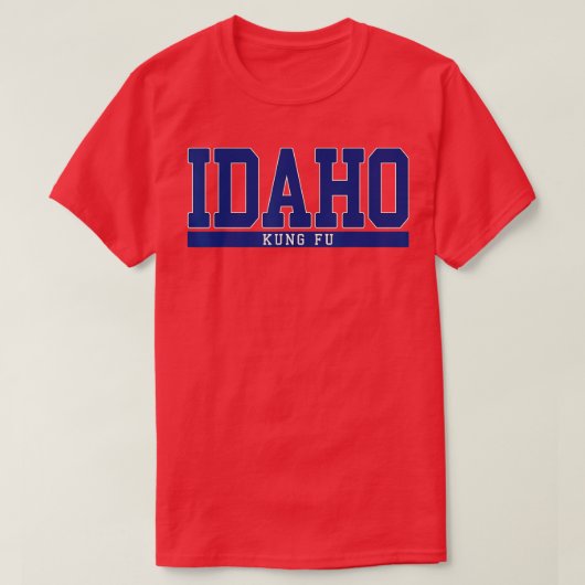 Idaho Kung Fu T-Shirt (Design vorne)