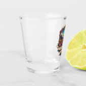 Idaho Lake Coeur d'Alene Schnapsglas (Links)