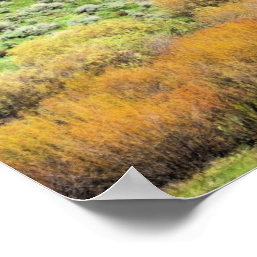 Idaho Land Poster (Ecke)