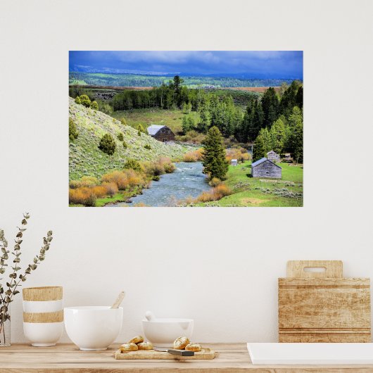 Idaho Land Poster (Küche)