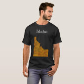 Idaho Landkreises & Highways T - Shirt (Vorne ganz)