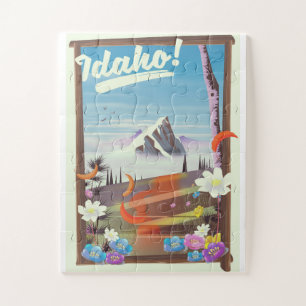 Idaho! Landschaftspopster Puzzle