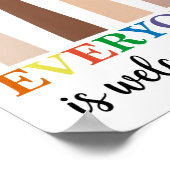 Idaho Lehrer Jeder ist hier willkommen, die erste  Poster (Ecke)