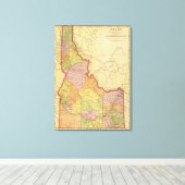 Idaho Leinwanddruck (Insitu (Holzboden))