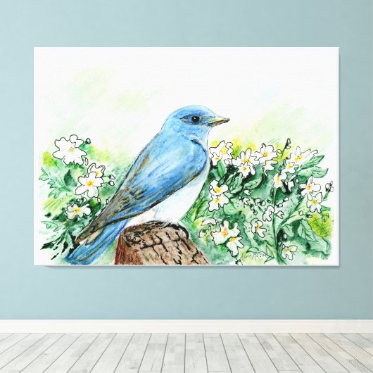 Idaho Leinwanddruck (Insitu (Holzboden))