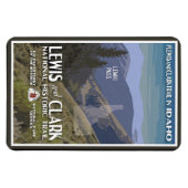 Idaho. Lewis & Clark Trail, Magnet (Horizontal)
