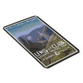 Idaho. Lewis & Clark Trail, Magnet (Rechte Seite)