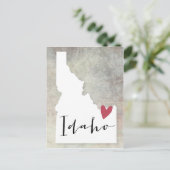 Idaho Liebe Postkarte (Stehend Vorderseite)