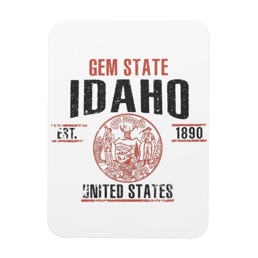 Idaho Magnet (Vertikal)