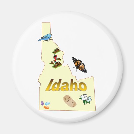 Idaho Magnet (Vorne)