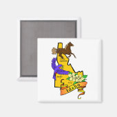 Idaho Magnet (Vorderseite/Rückseite)