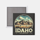Idaho Magnet (Vorderseite/Rückseite)