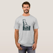 Idaho Map Bear T-Shirt (Vorne ganz)