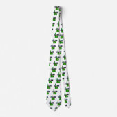 Idaho Map, Seal and Picture Text Krawatte (Vorderseite)