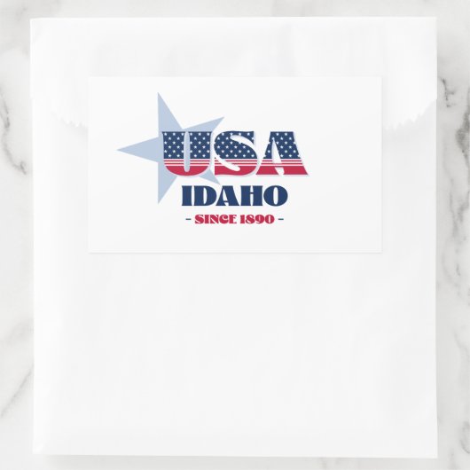 Idaho Mein Zuhause Staat Sticker (Tasche)