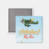 Idaho! Mit dem Flugzeug Magnet (Vorderseite/Rückseite)