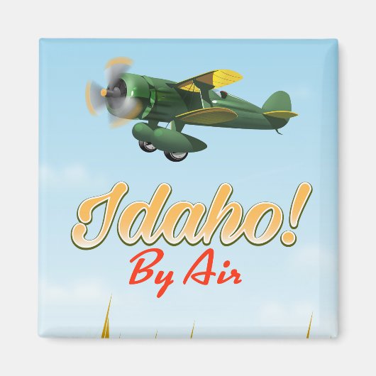 Idaho! Mit dem Flugzeug Magnet (Vorne)