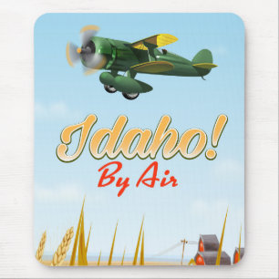 Idaho! Mit dem Flugzeug Mousepad