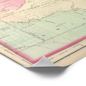 Idaho, Montana, Westen Poster (Ecke)