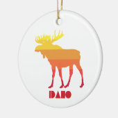 Idaho Moose Keramik Ornament (Links)