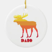 Idaho Moose Keramik Ornament (Hinten)