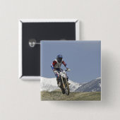 Idaho, Motocross Racing, Motorradfahren Button (Vorne & Hinten)