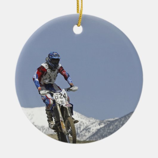Idaho, Motocross Racing, Motorradfahren Keramikornament (Vorne)