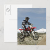 Idaho, Motocross Racing, Motorradfahren Postkarte (Vorne/Hinten)