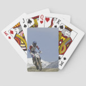 Idaho, Motocross Racing, Motorradfahren Spielkarten (Rückseite)
