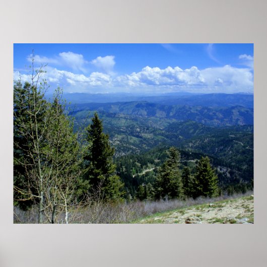 Idaho Mountain Grandeur Poster (Vorne)