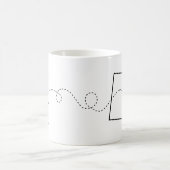 Idaho nach Colorado - Herz2Herz Kaffeetasse (Mittel)