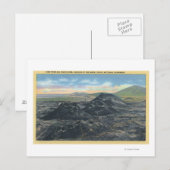 Idaho Nationalpark Big Crater Rim Postkarte (Vorne/Hinten)