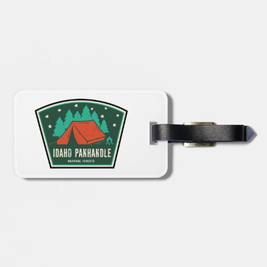 Idaho Panhandle National Forests Camping Gepäckanhänger (Rückseite horizontal)