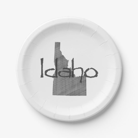 Idaho Paper Party Teller (Vorderseite)