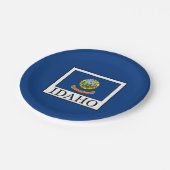 Idaho Pappteller (Schrägansicht)