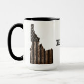 IDAHO PATRIOT BURNT HOLZ BLUT TASSE (Links)