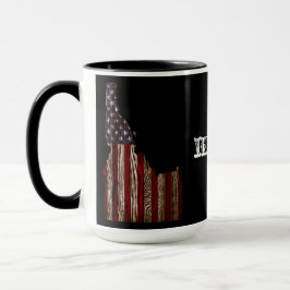 IDAHO PATRIOT BURNT HOLZ CLR TASSE