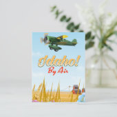 Idaho! per Flugzeug Postkarte (Stehend Vorderseite)