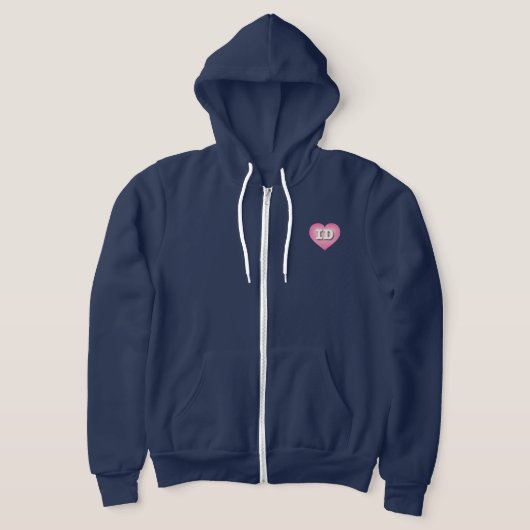 Idaho Pink Fade Heart - I Liebe ID Hoodie (Ablage )