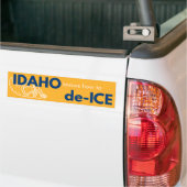 Idaho political bumper sticker autoaufkleber (Auf Lkw)