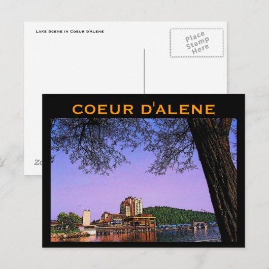 Idaho Postcard Postkarte (Vorne/Hinten)