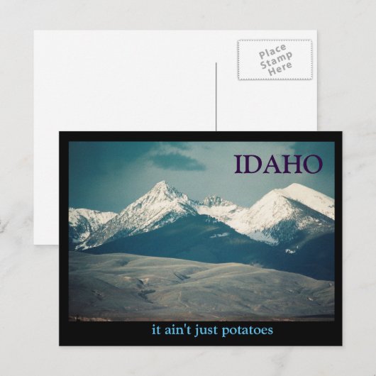 Idaho Postcard Postkarte (Vorne/Hinten)