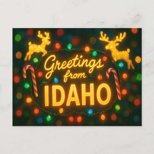 IDAHO Postcard Postkarte (Vorderseite)